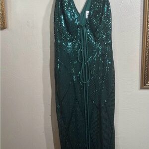 Hello Molly Teal Dress